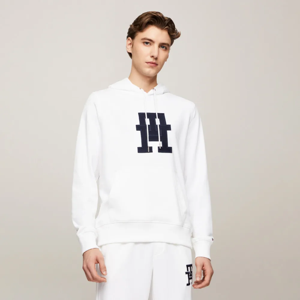 【TOMMY HILFIGER】官方旗艦館 Monogram縫飾帽T_裸色