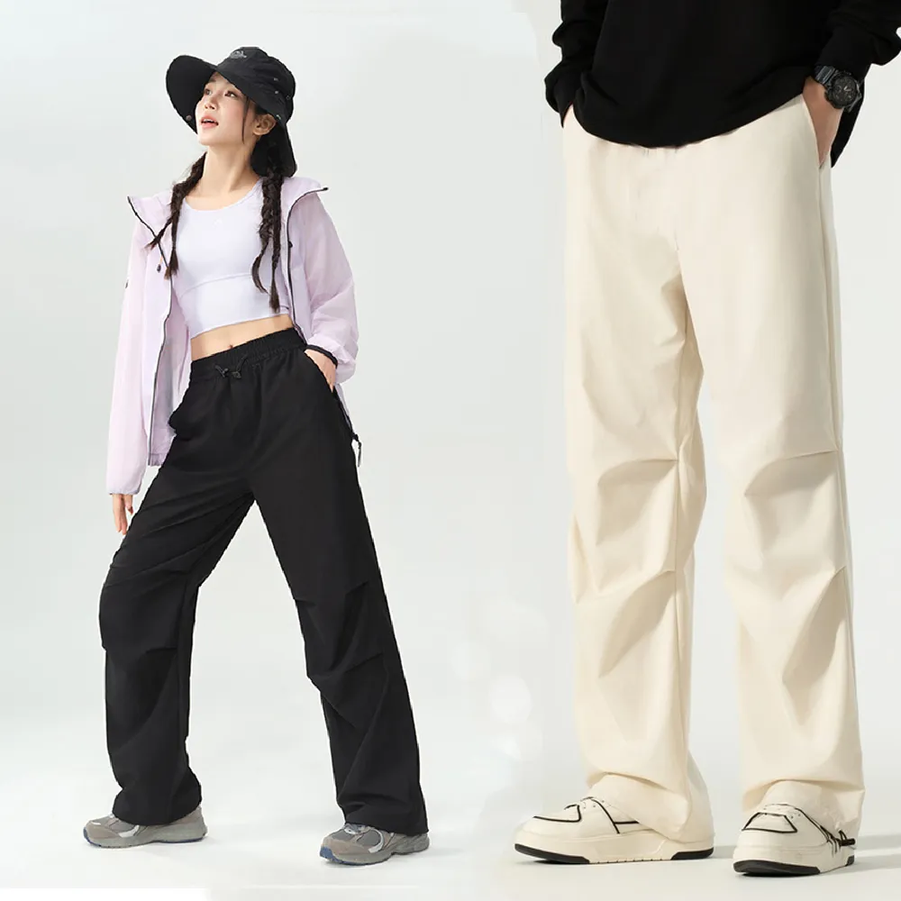 【NVDO 兩件組】男女同款-三效速乾涼感潮流工裝褲(M-XL/涼感工裝褲/F321)