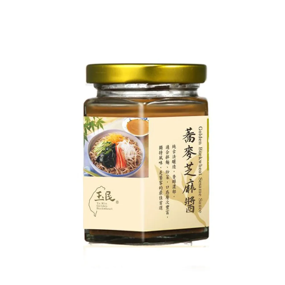 【玉民】黃金蕎麥芝麻醬180g