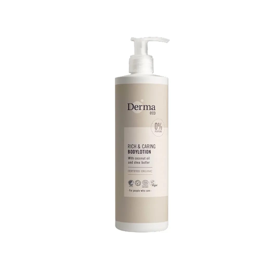 【Derma 丹麥德瑪】大地有機蘆薈撫紋保濕乳 400ml(沉靜式沐浴 感受純淨的私密呵護)