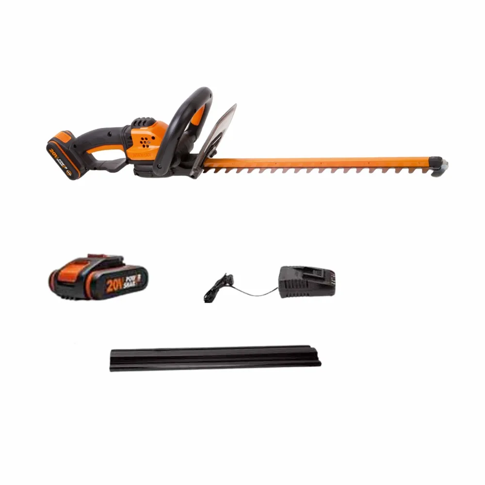 【WORX 威克士】20V 45cm 鋰電籬笆剪-單電池套裝組(WG261E)