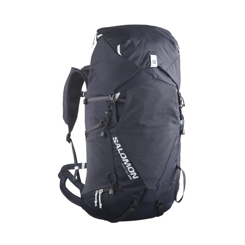 【salomon】AEROTREK 38 多功能背包 海藍/月亮藍