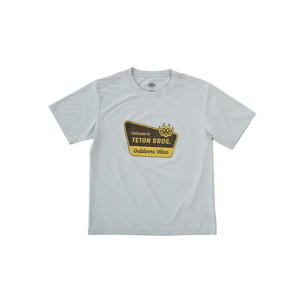 【Teton Bros.】TB Trail Sign Tee 防曬機能短袖T恤 男款 LT Green #TB26182M