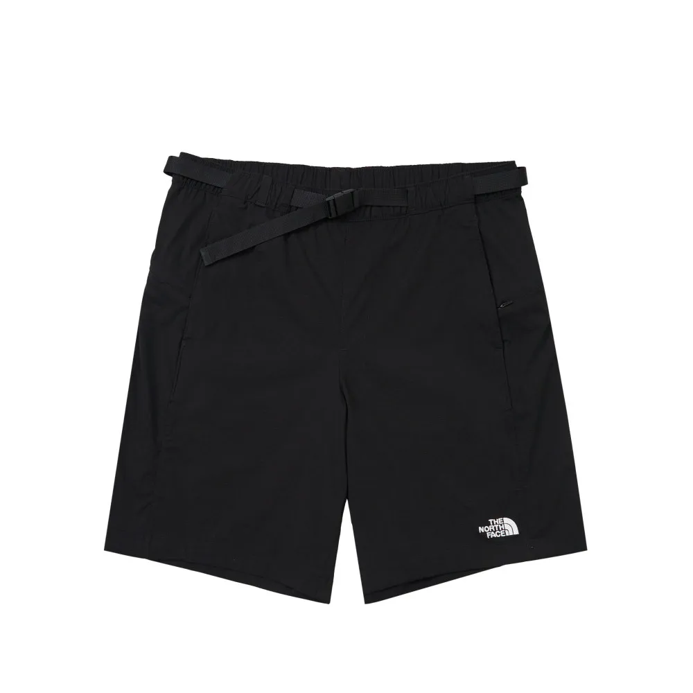 【The North Face】TNF 休閒 防潑水短褲 W CLASS V PATHFINDER PULL ON SHORT-AP 女 黑(NF0A8DFNJK3)