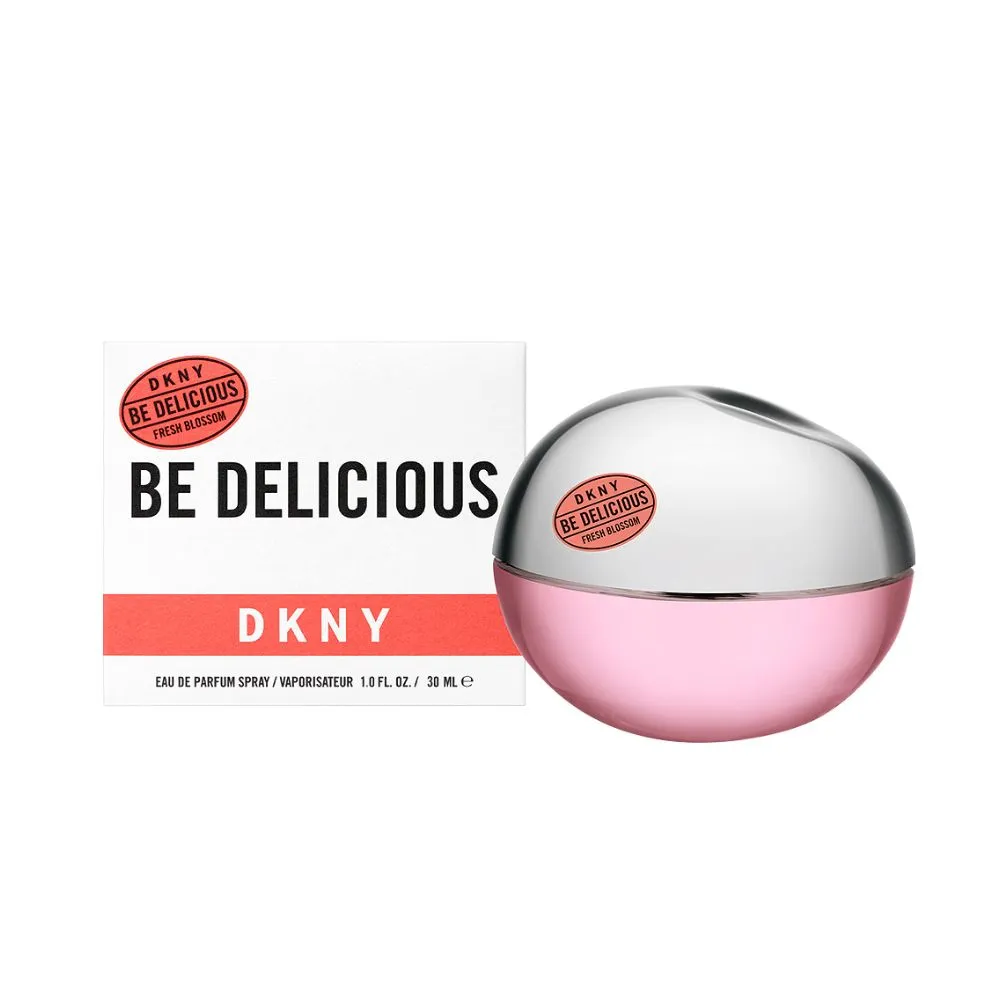 【DKNY】BE DELICIOUS Fresh Blossom 粉戀蘋果女性淡香精 30ML (專櫃公司貨)