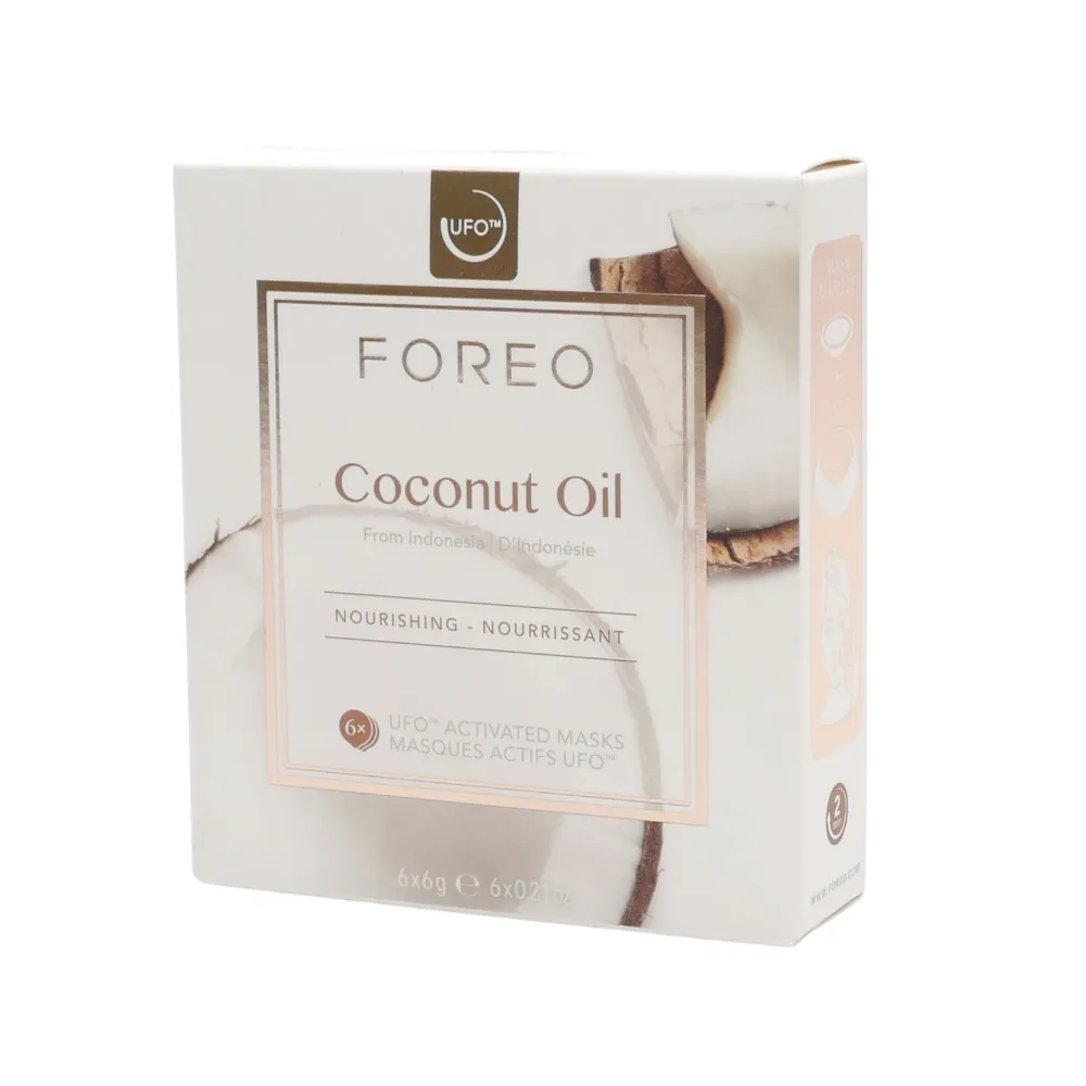 【Foreo】UFO 椰子油滋養活膚面膜 6片(美國原廠公司貨)
