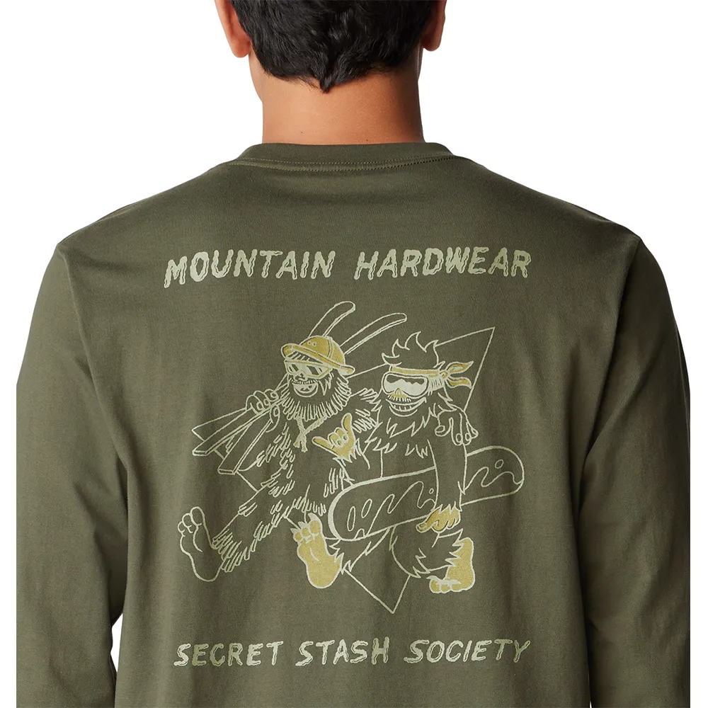 【Mountain Hardwear】MHW Secret Stash Long Sleeve 獨特風格長袖上衣 男款 深松綠 #2079851