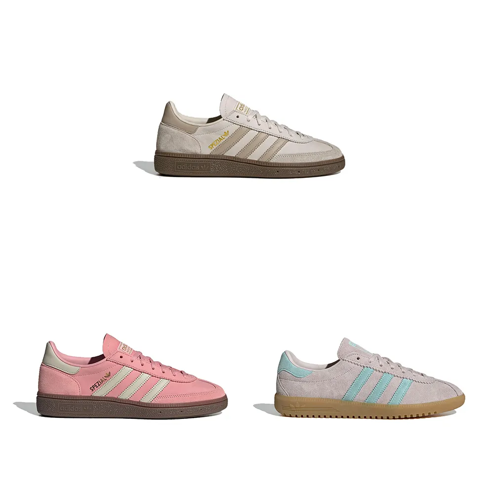 【adidas 愛迪達】休閒鞋 運動鞋 HANDBALL SPEZIAL W 男女 A-JI2644 B-JI2646 C-JS0256 D-JH5443 精選五款