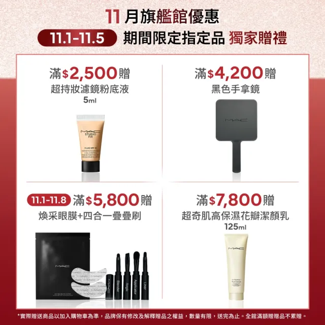 【M.A.C】一拍美肌造山美顏組(超持妝輕透濾鏡蜜粉+口袋雙色修容打亮盤7g)