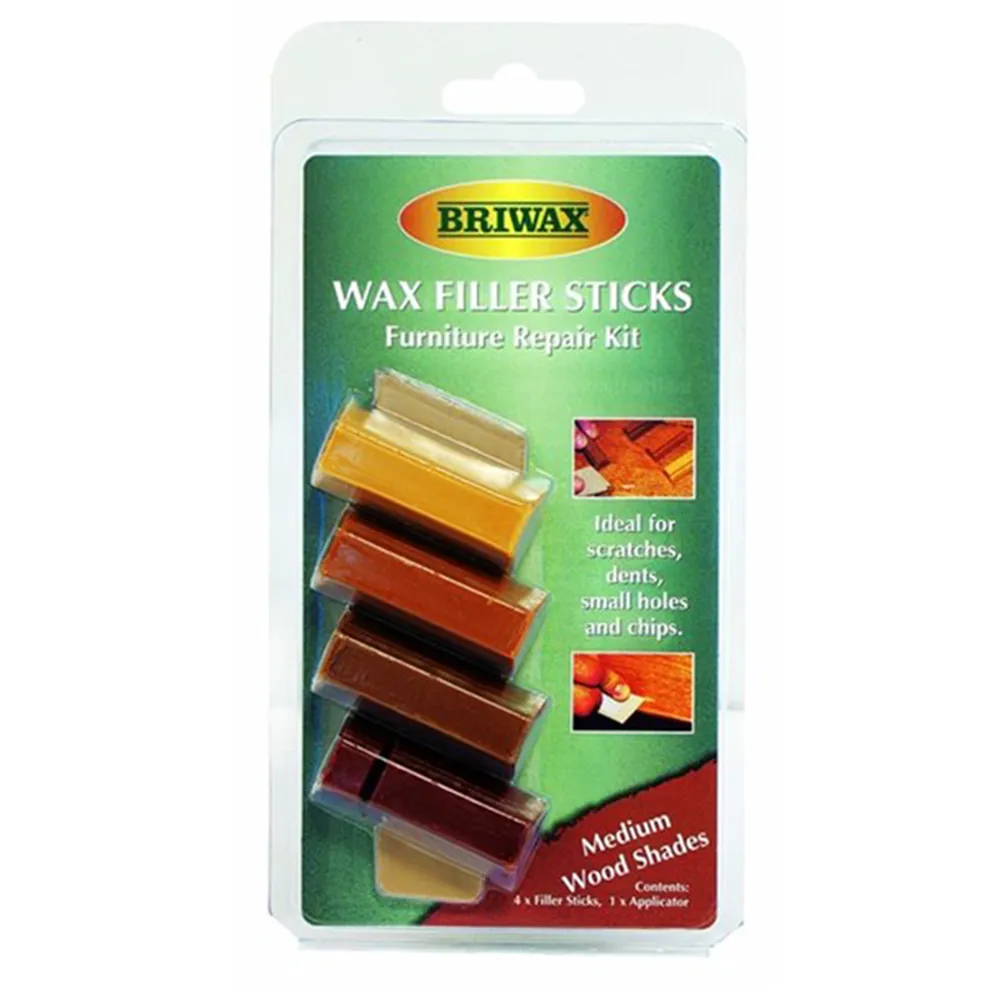 【Briwax】木製品補色修復棒-中間色系(BWSWSMED)
