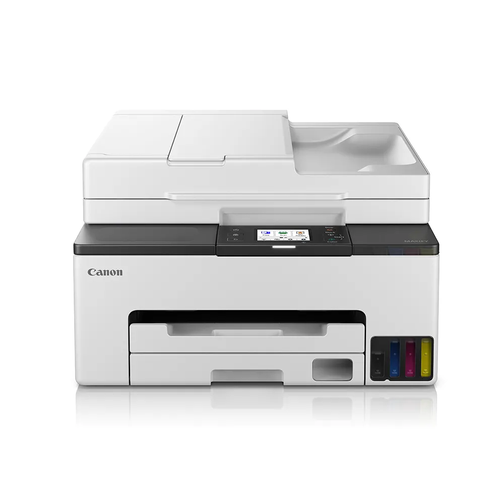 【Canon】官方直營 MAXIFY GX2070 商用四色防水高速四合一雙網連續供墨傳真印表機(列印/掃描/影印)