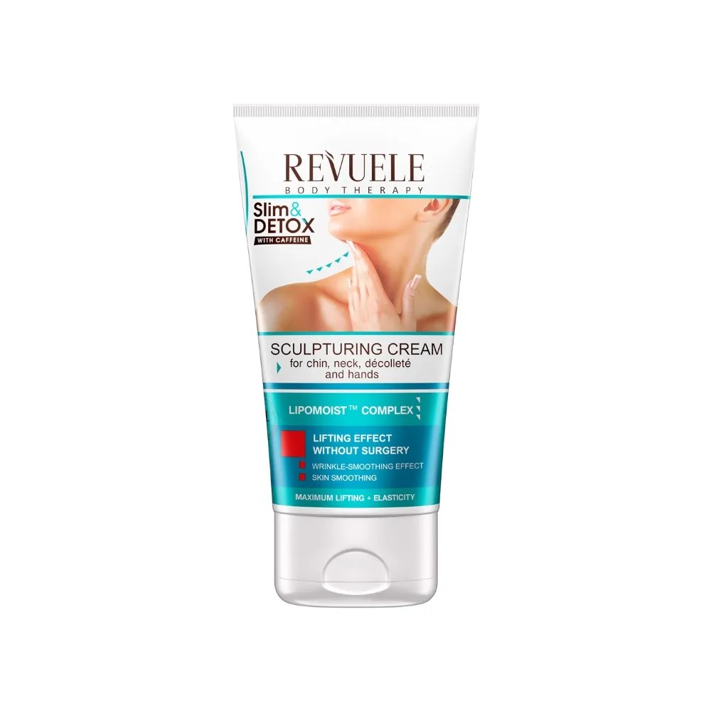 【REVUELE 瑞膚露】咖啡因緊緻美頸霜150ml(針對頸部、下巴、肩膀前臂鬆軟肌膚設計)