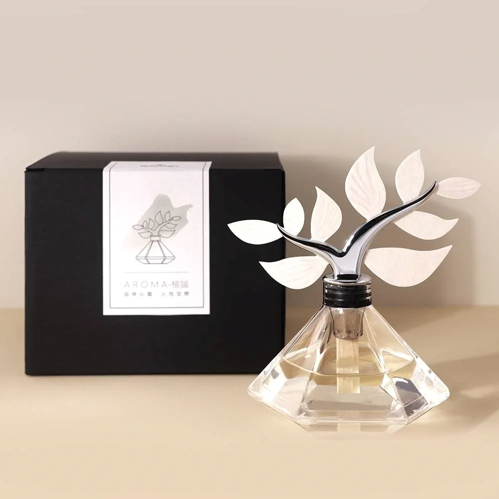 【Gdesign】Aroma-葉紙 森林擴香組(附 大地精油100ml、擴香葉紙5片 薰香 精油瓶 原廠公司貨、)