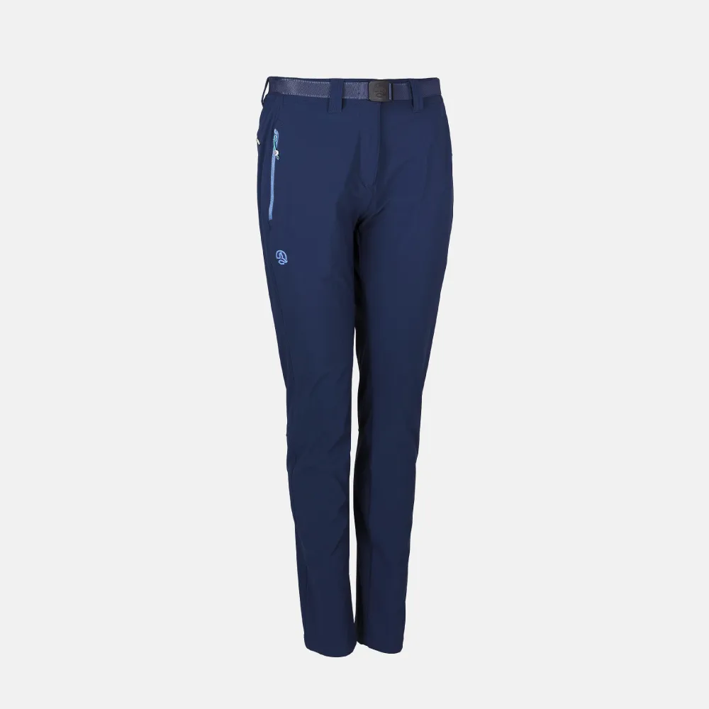 【TERNUA】女Shellstretch保暖長褲 DARKSTONE PANT AF 1273444(防潑水 輕磨毛 登山褲 健行褲)