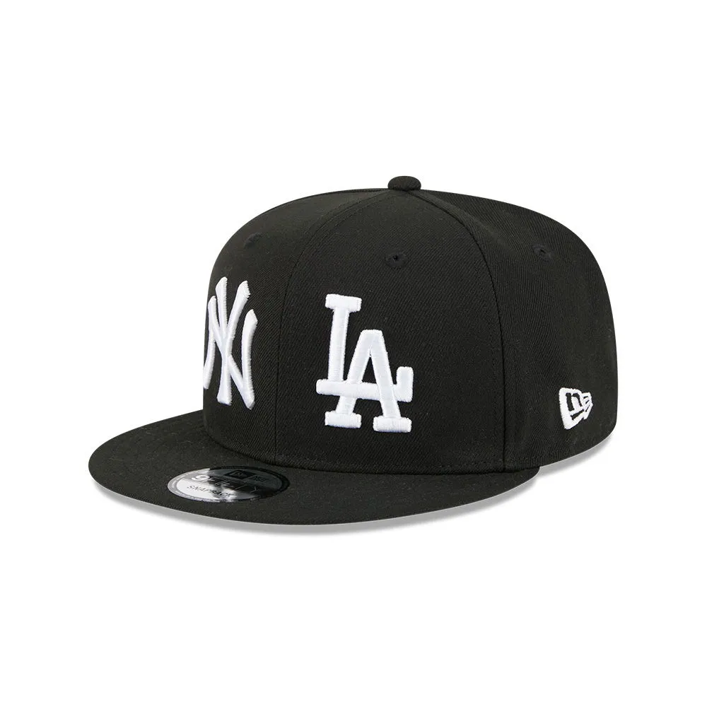 【NEW ERA】NEW ERA D593 950 MLB TWO TEAM 洋基 & 道奇 黑 男 女 (NE70891686)