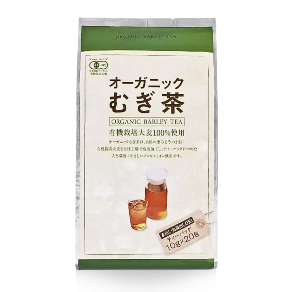 【O’natural 歐納丘】日本丸菱有機大麥茶10g*20包/袋
