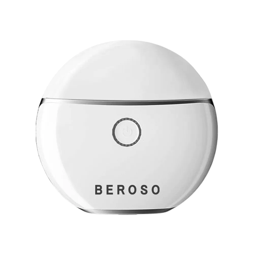 【Beroso 倍麗森】緊緻美顏溫感震動按摩儀餅乾機(美顏儀 按摩儀 溫感 禮物 雙11)