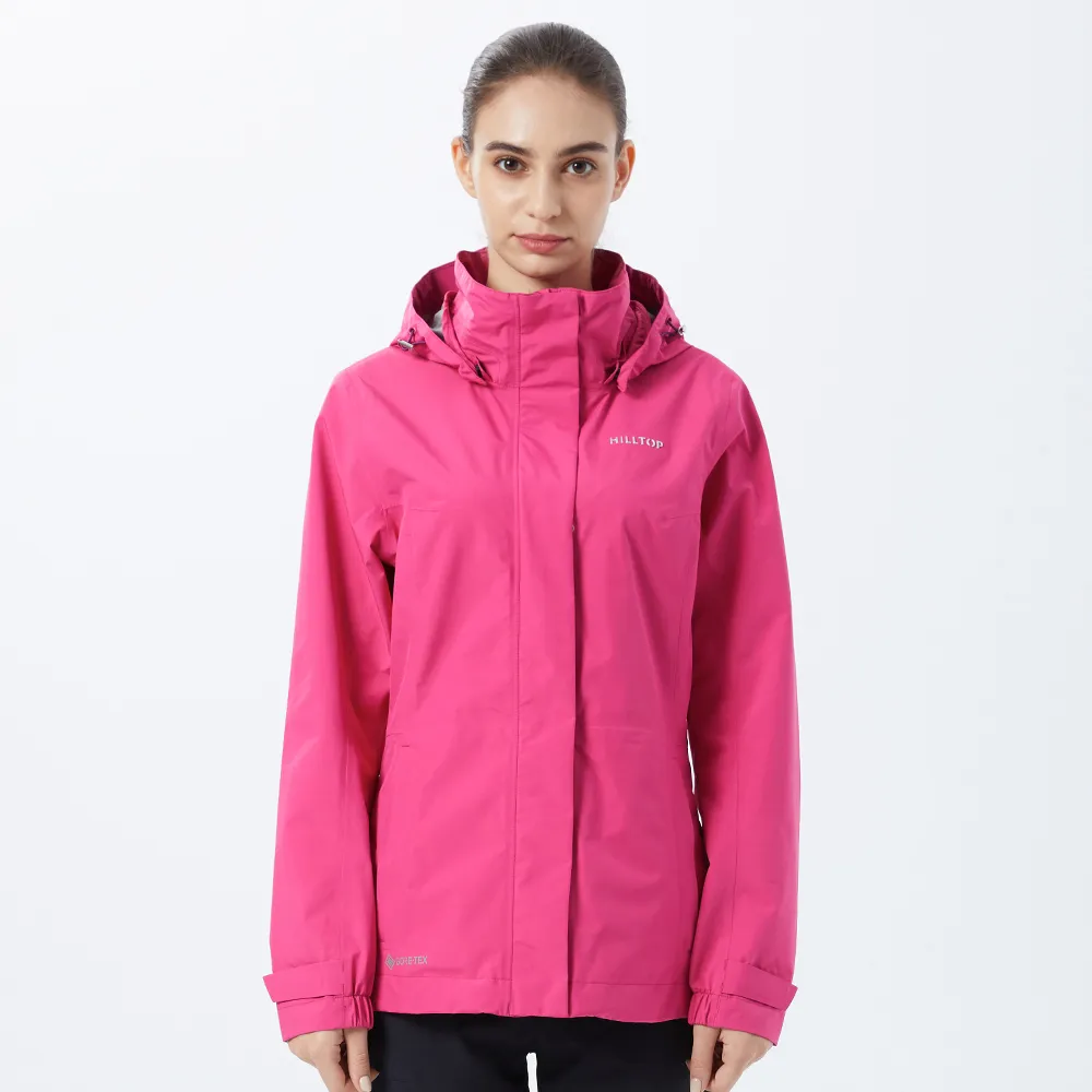 【Hilltop 山頂鳥】Paclite Active GORE-TEX 女款2.5L防水透氣外套 PH22XFX2 粉