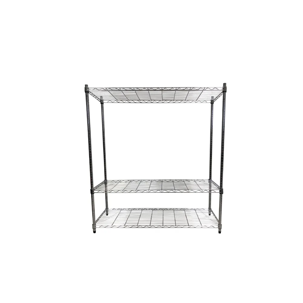 【A+Courbe】MIT耐重三層架 45x120x120cm(鐵力士架/鐵架/收納架/置物架/層架/架子)