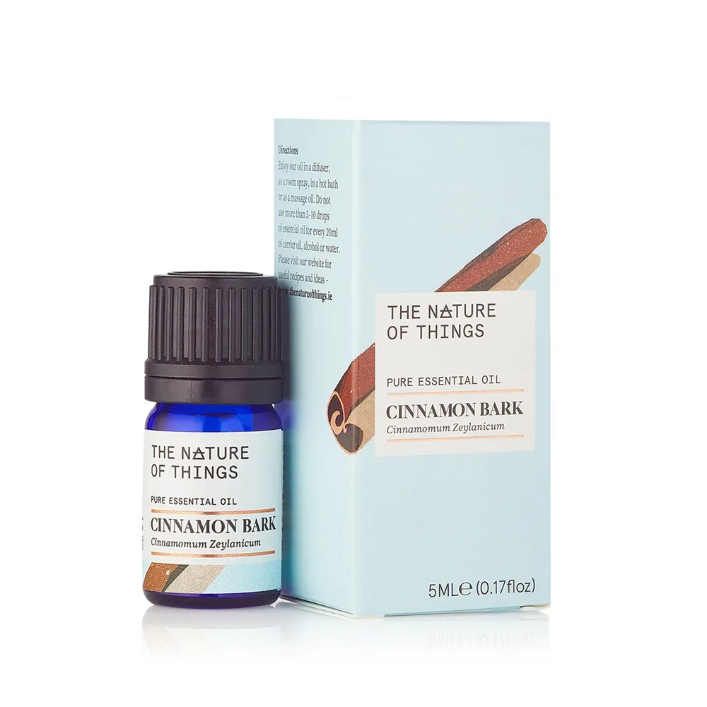 【愛爾蘭-自然之事】100%肉桂單方純精油 5ml 溫暖甜美辛香(驅散鬱寒☆激勵☆呵護感☆防護力)