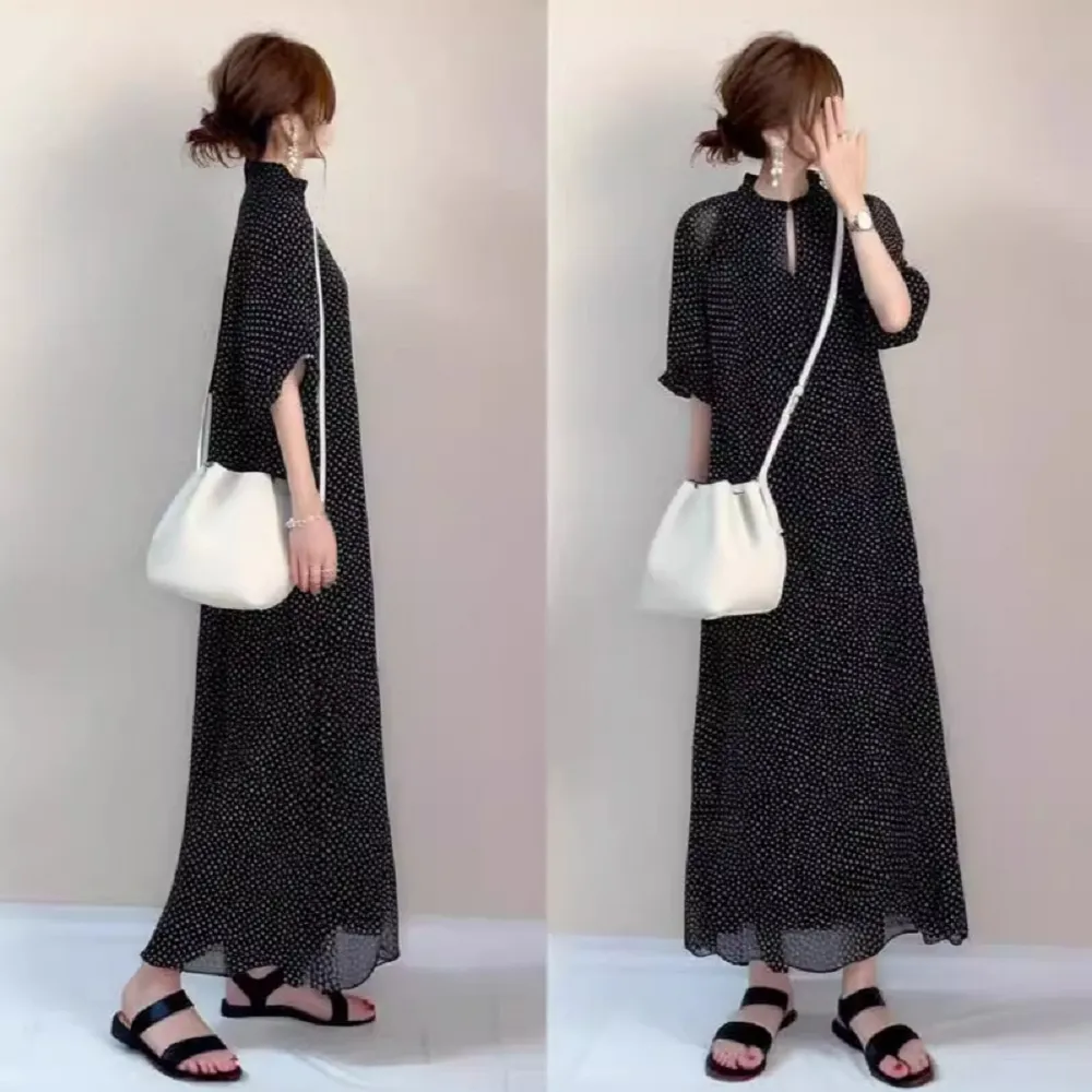 【ASister 小姊姊】AS2680#女裝｜上衣☆法式圓領後拉鏈撞色上衣(黑色 S-L)