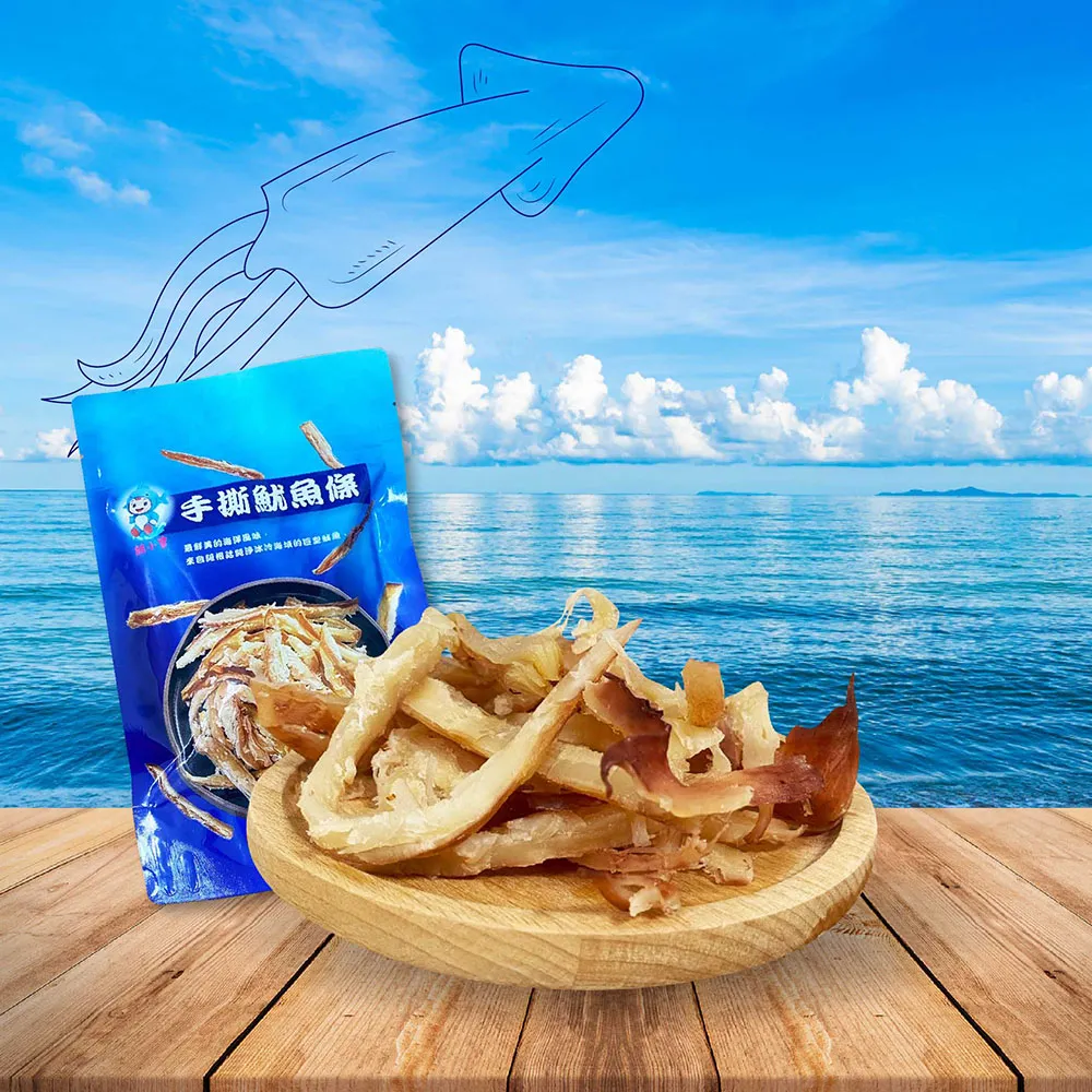 【初品果】阿根廷手撕深海魷魚條x30包