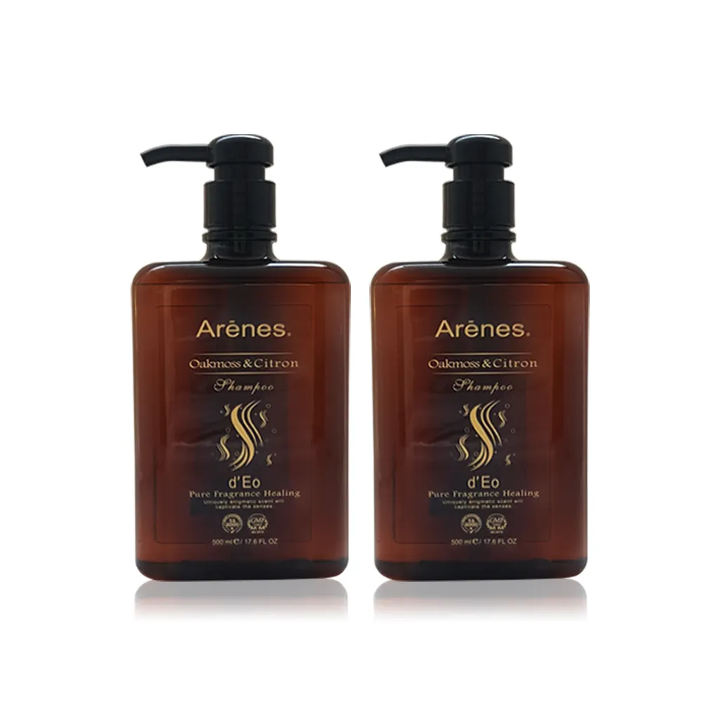 【Arenes】橡苔佛手柑洗髮露 500ml(2入組)