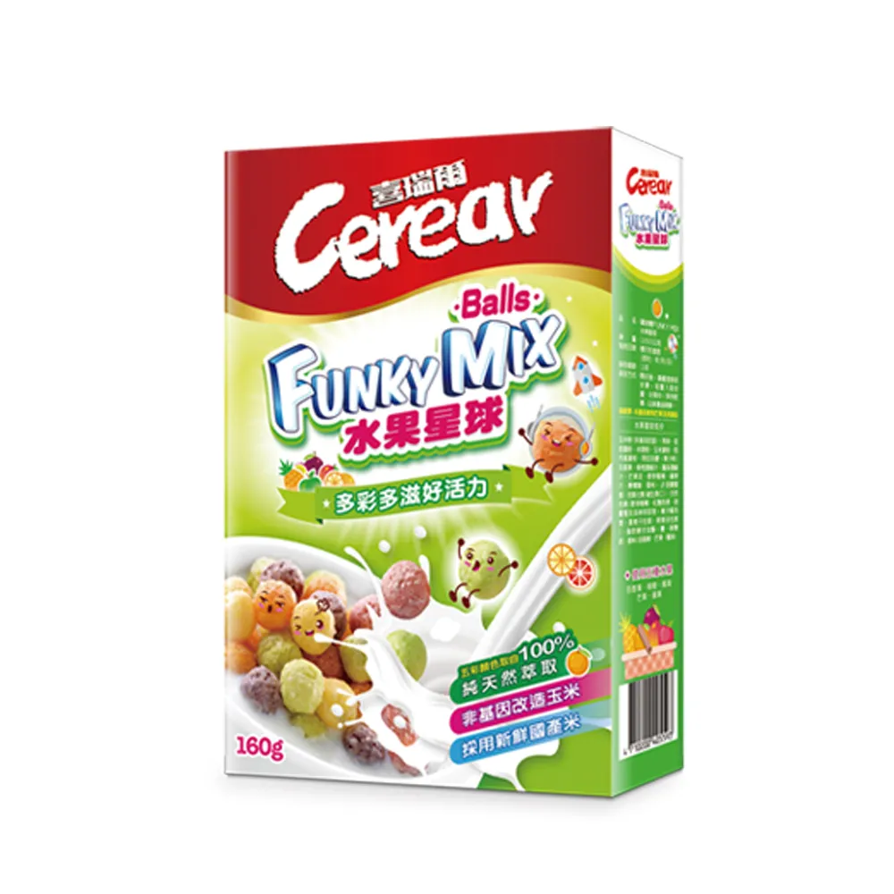 【喜瑞爾】水果星球160g*10入/箱(箱購/早餐)