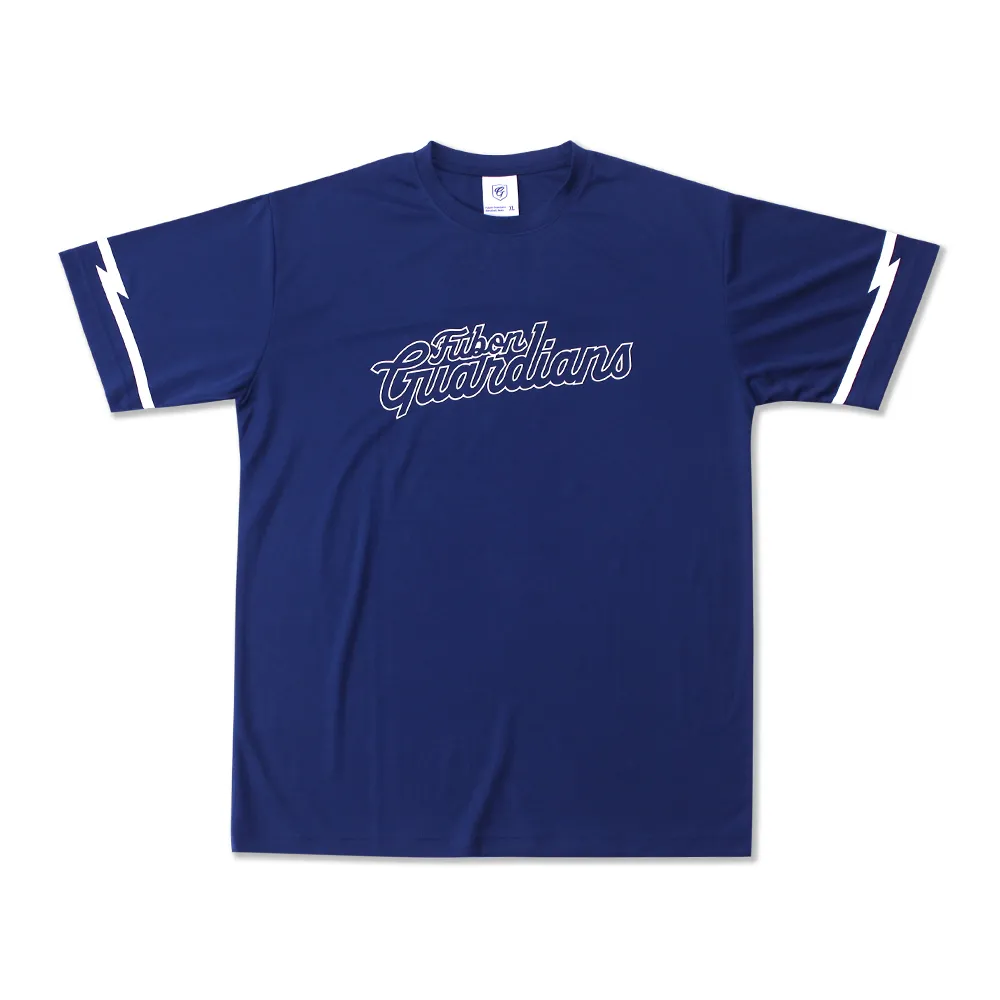 【富邦悍將】NEW無背號排汗TEE(深寶藍_XS-3XL)
