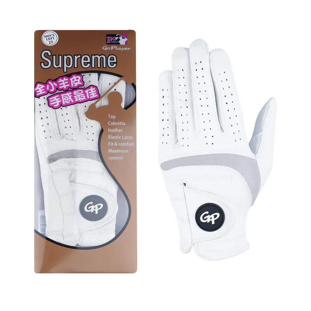 【GoPlayer】斷碼出清 Supreme小羊皮手套 3入組(男款戴左手/萊卡布透氣/頂級進口小羊皮)