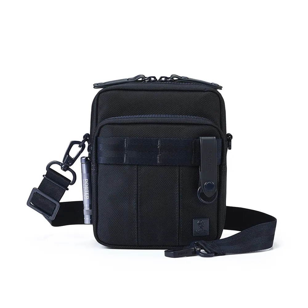 【PORTER INTERNATIONAL】自信經典NEW HEAT斜背包(深藍)