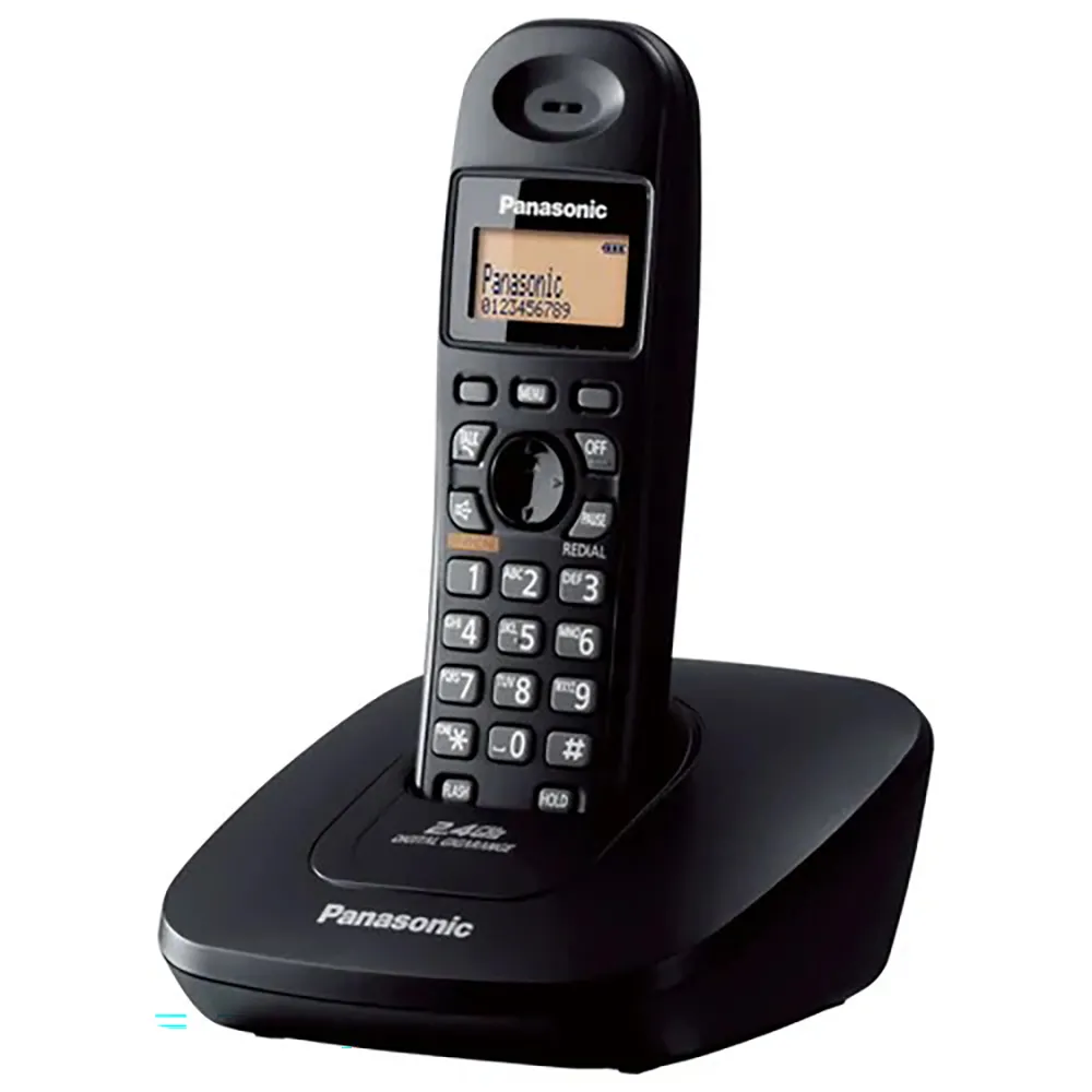 【Panasonic 國際牌】2.4GHz 高頻數位無線電話 墨石黑(KX-TG3611)