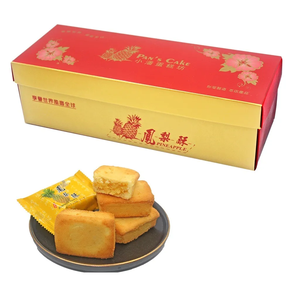 【小潘鳳梨酥】鳳梨酥12入*12盒(不附提袋)_中秋禮盒 / 送禮首選 / 排隊名店 月餅