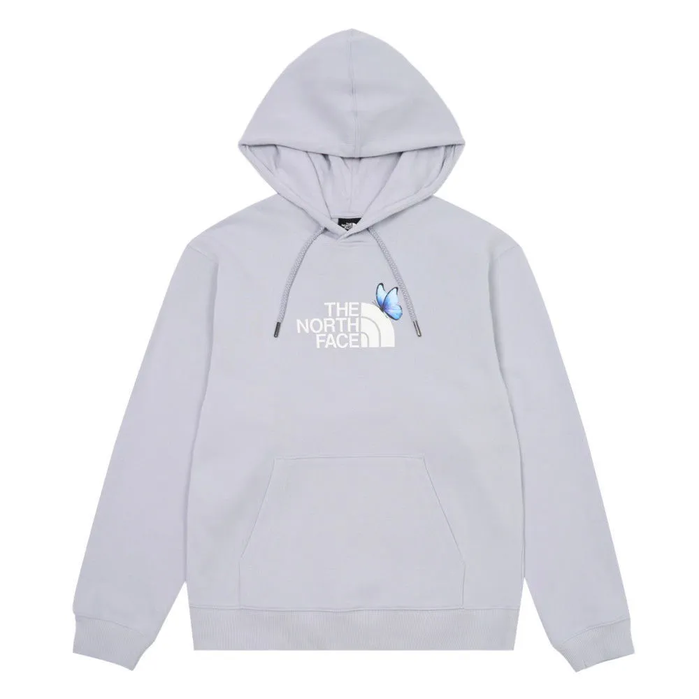 【The North Face】TNF 蝴蝶LOGO 長袖帽T W TNF ESSENTIAL NATURE RECHARGE HOODIE G 女 紫(NF0A8F0EBOB)
