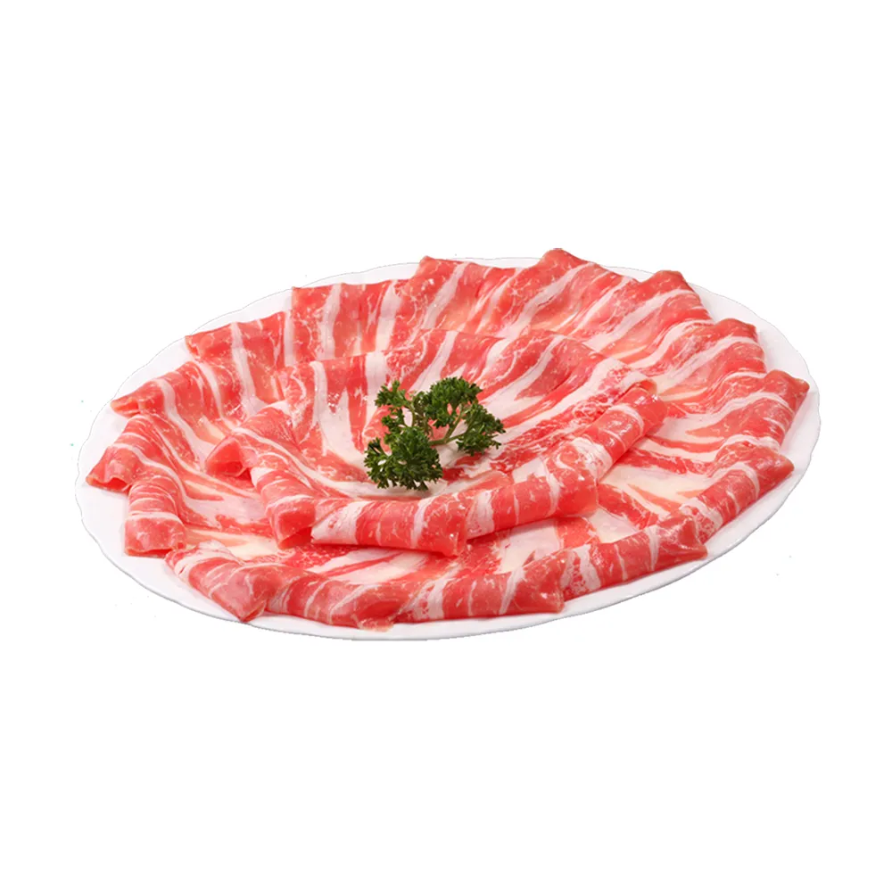 【勝崎生鮮】美國CAB安格斯雪花牛培肉片8盒組(200公克±10% / 1盒)