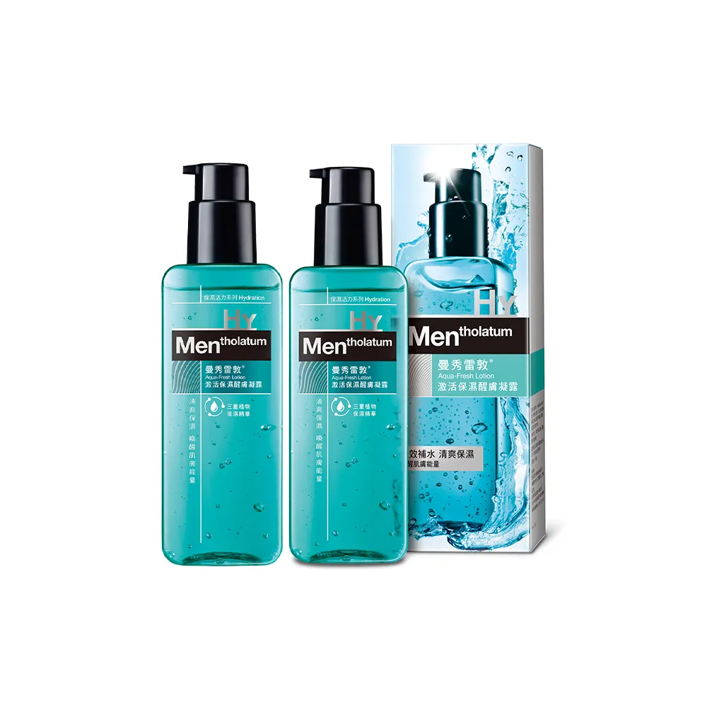 【曼秀雷敦】男士激活保濕醒膚凝露(145ml / 2入)