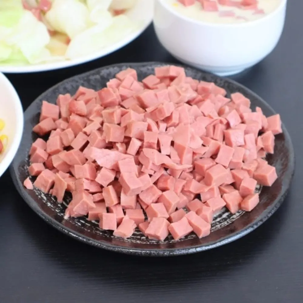 【海肉管家】台灣火腿丁_家庭號(4包_1kg/包)