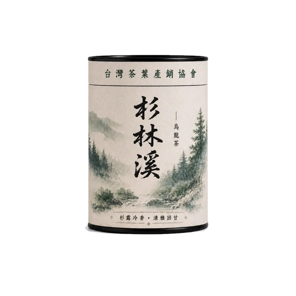 【台灣茶葉產銷協會】杉林溪烏龍茶 1入組｜罐裝2兩