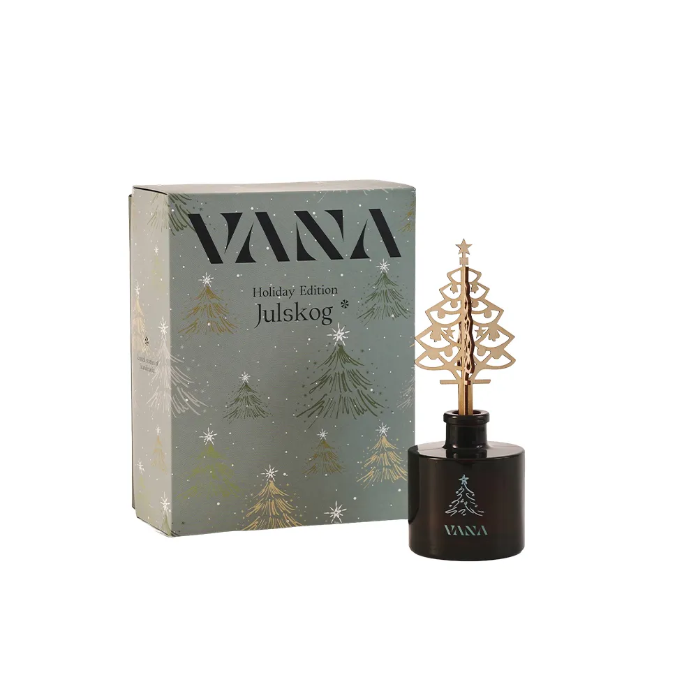【VANA】聖誕樹擴香瓶禮盒 200ml 樺樹禮讚｜柑橘森林調｜瑞典直送｜送禮推薦｜秋季香氛賞