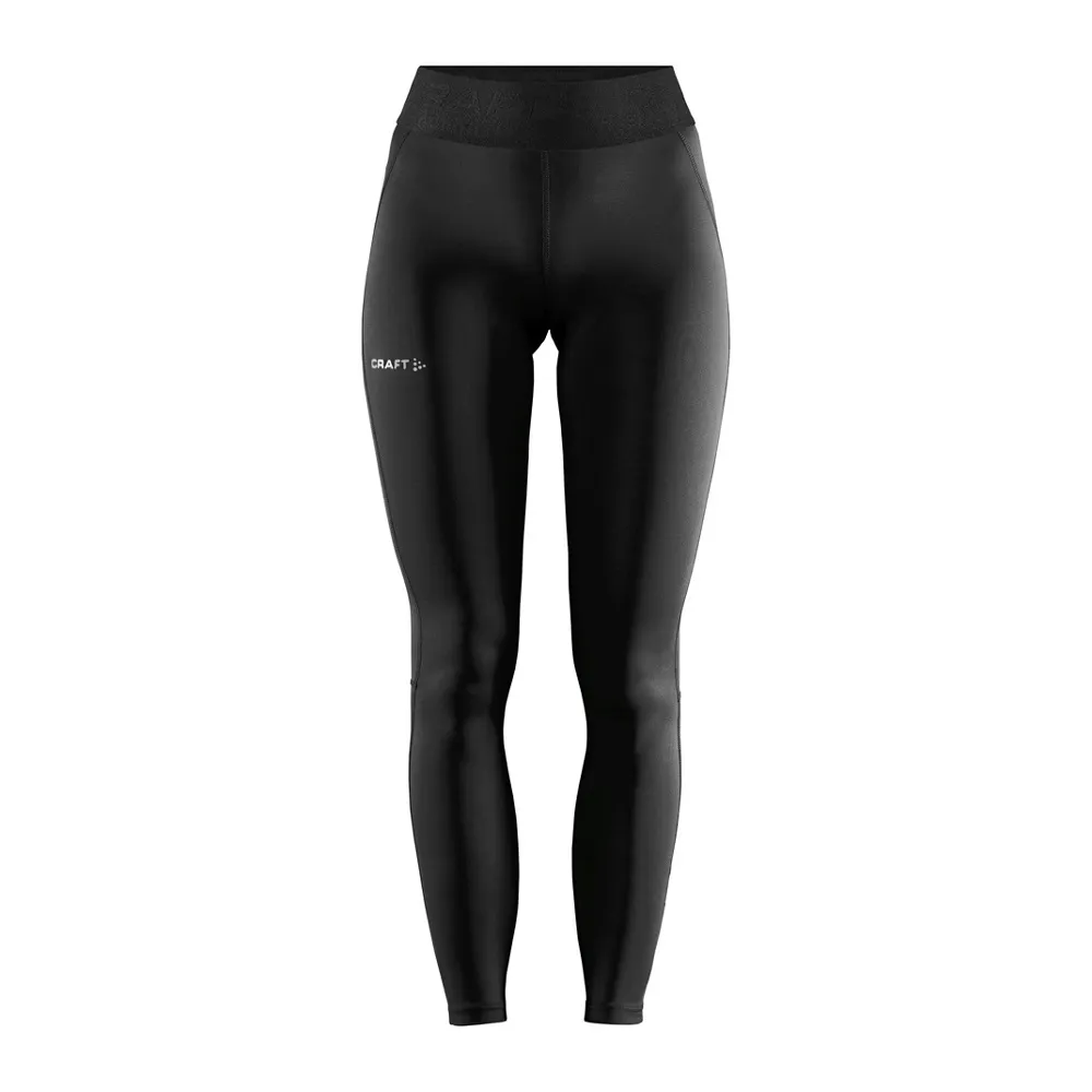 【CRAFT】女 CORE ESSENCE TIGHTS W-BLACK 運動緊身褲(1908772-999000)