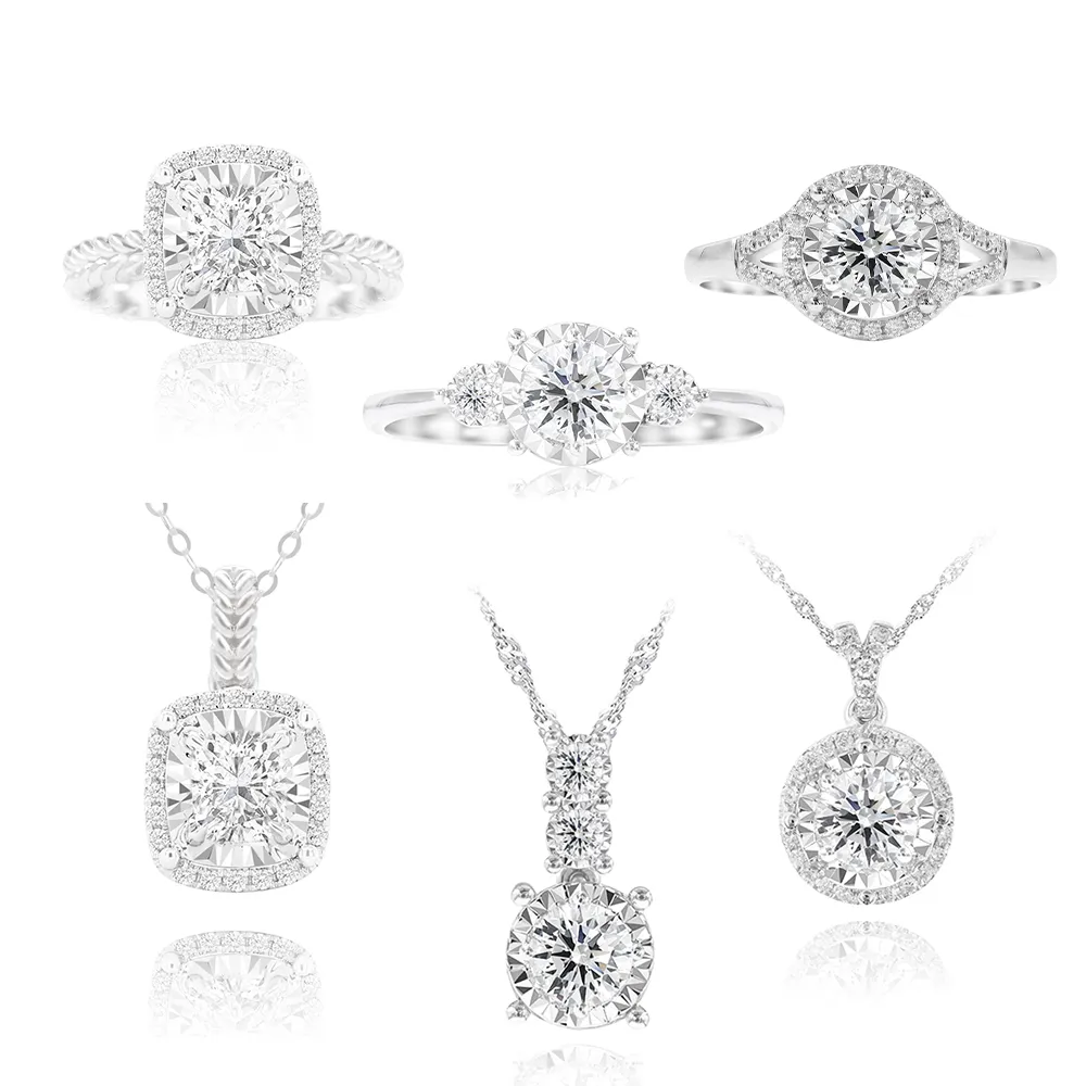 【AURORA 歐羅拉】GIA 50分 D color 18K金 PT950 天然鑽石戒指 墜鍊(多款任選)