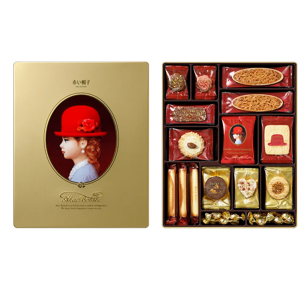 【紅帽子】金帽禮盒 567.5g(不含提袋)