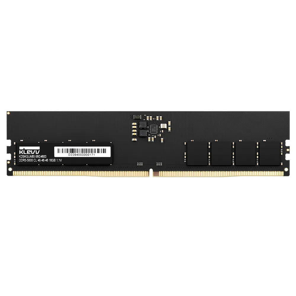 【KLEVV 科賦】DDR5 5600 16GB 桌上型記憶體 (KD5AGUA80-56G460A)