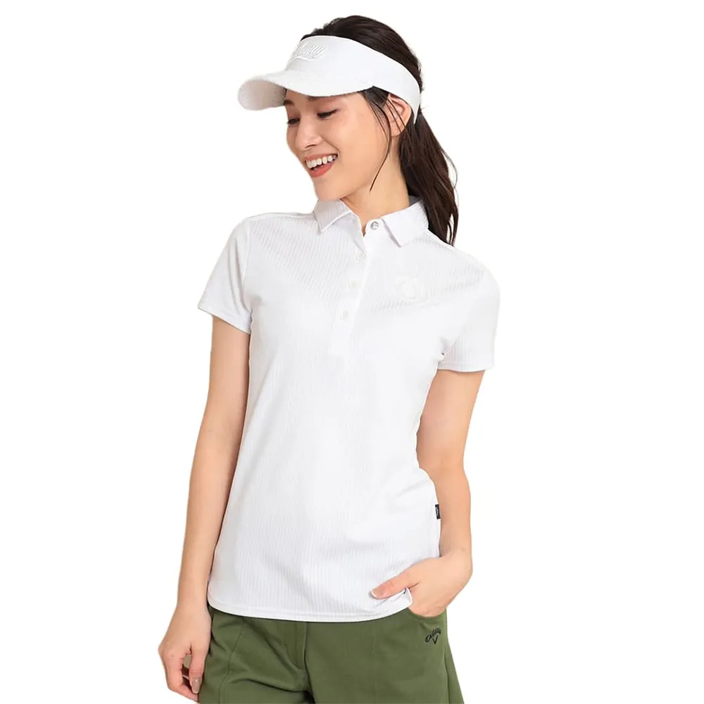 【Callaway 卡拉威】女士 條紋短袖上衣(C23128207_1030)