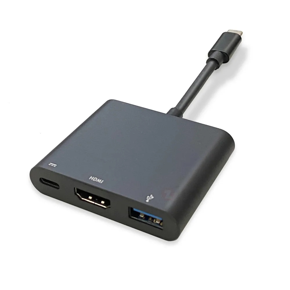 【ZIYA】Swich副廠 HDMI 視訊轉接線(4K精緻流暢款 暗黑色)