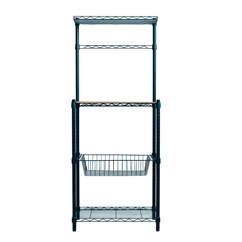 【dayneeds 日需百備】輕型 60x35x150公分烤漆微波爐架(置物架/微波爐架/層架/鐵架)