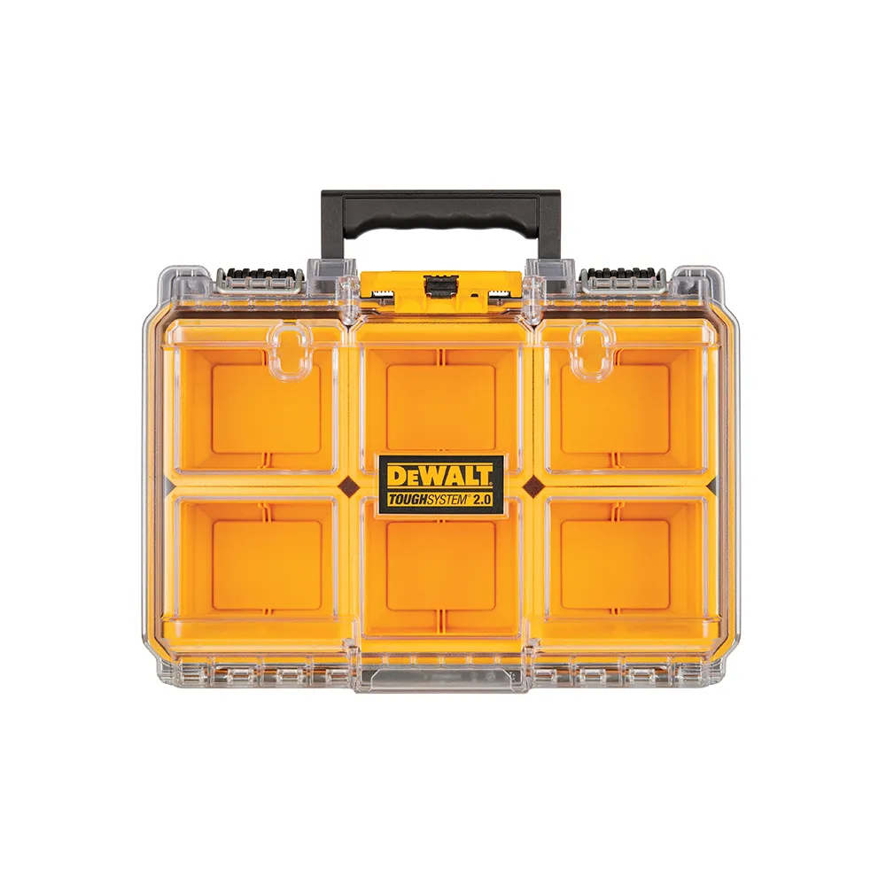 【DEWALT 得偉】硬漢2.0系列-1/2深型收納箱 以色列製(DWST08020)