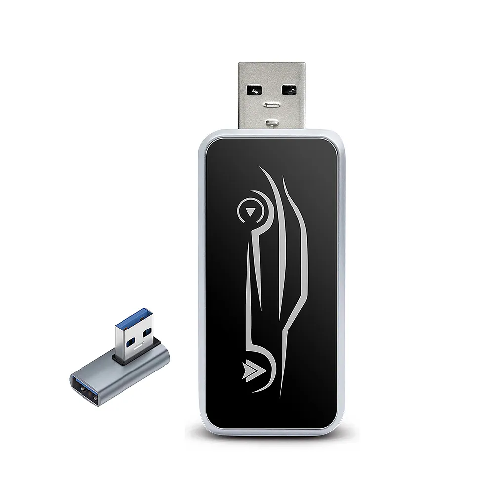 【FLYone】M8 車用 二合一 無線 CarPlay / Android Auto 轉接器 USB/TYPE-C適用