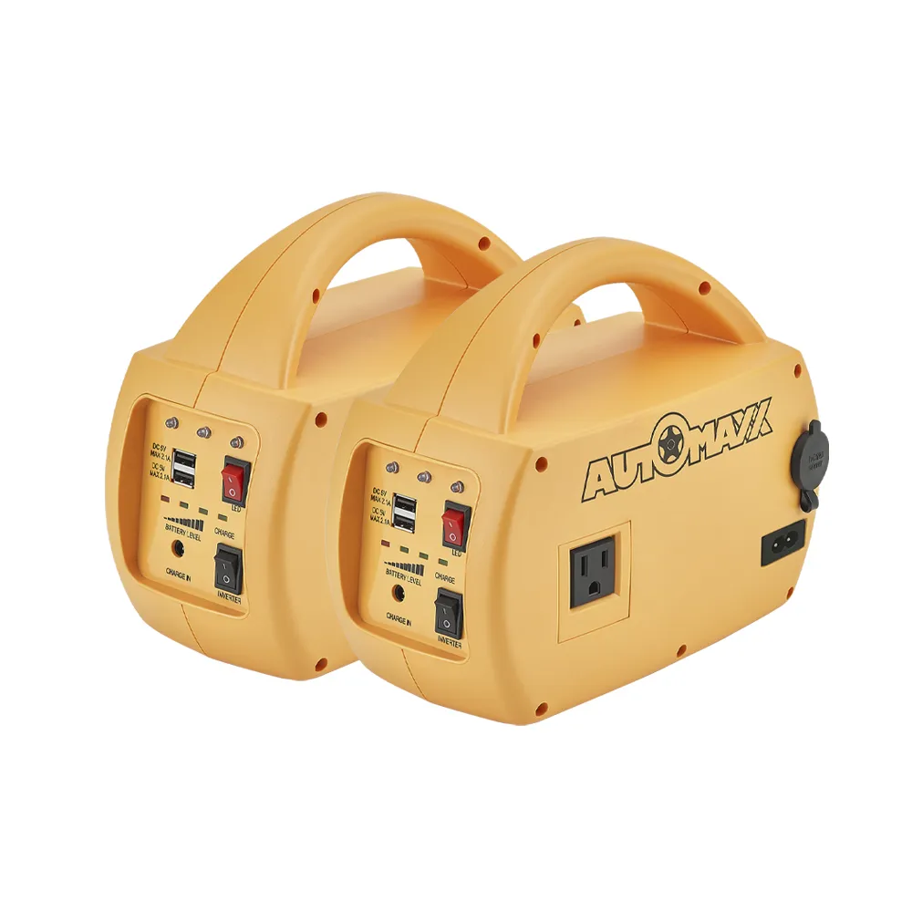 【AutoMaxx】DC/AC專業級不斷電手提式儲能電源 UP-5HX 二入組 BSMI認證鋰電池 大容量201Wh