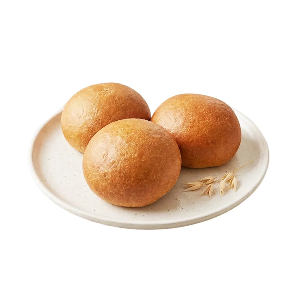 【i3微澱粉】低糖好纖手工麵包-原味小餐包30顆(271控糖配方 麵包 高蛋白)